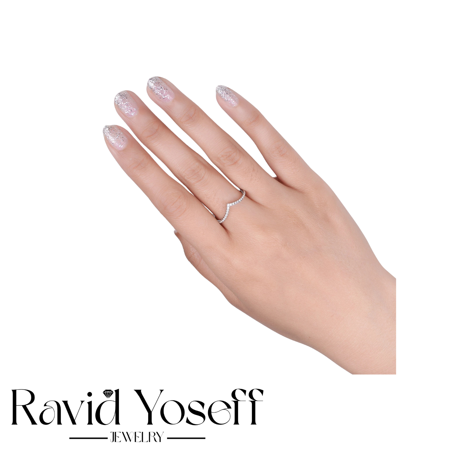 יוקרתית Moissanite טבעת לישי