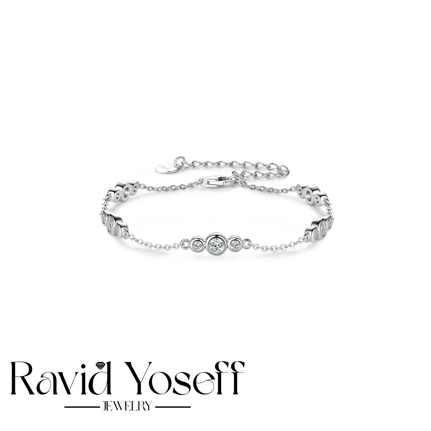 יוקרתי Moissanite צמיד נטליה