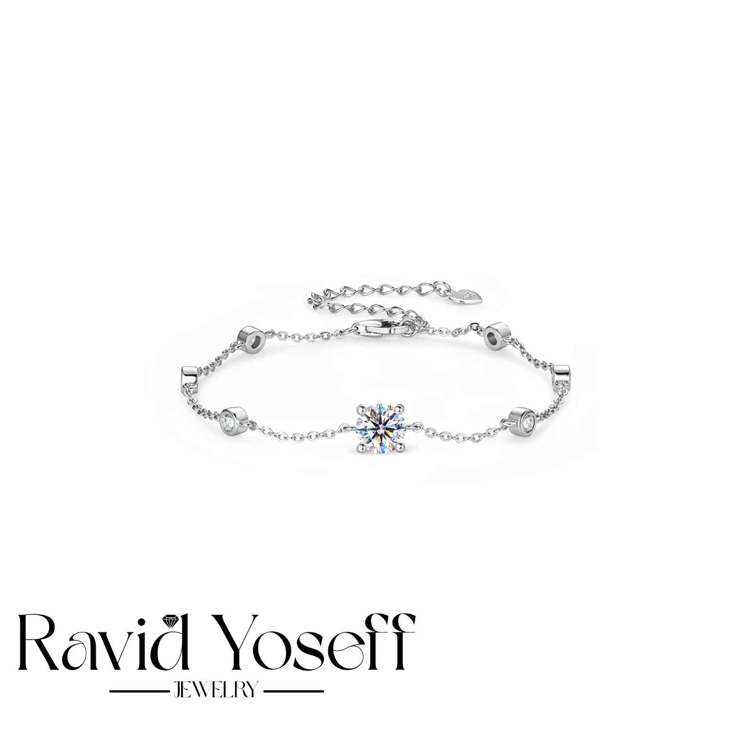 יוקרתי Moissanite צמיד טליה