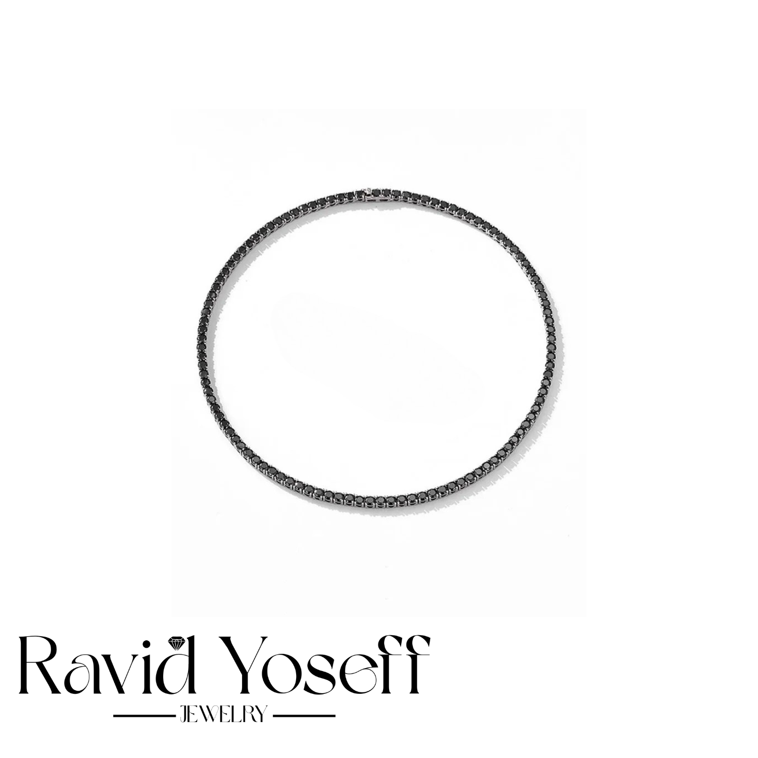 יוקרתית לגברMoissanite שרשרת מאור