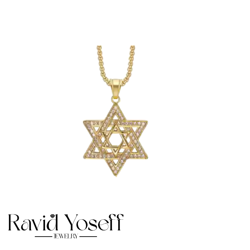 שרשרת מגן דוד יוקרתית