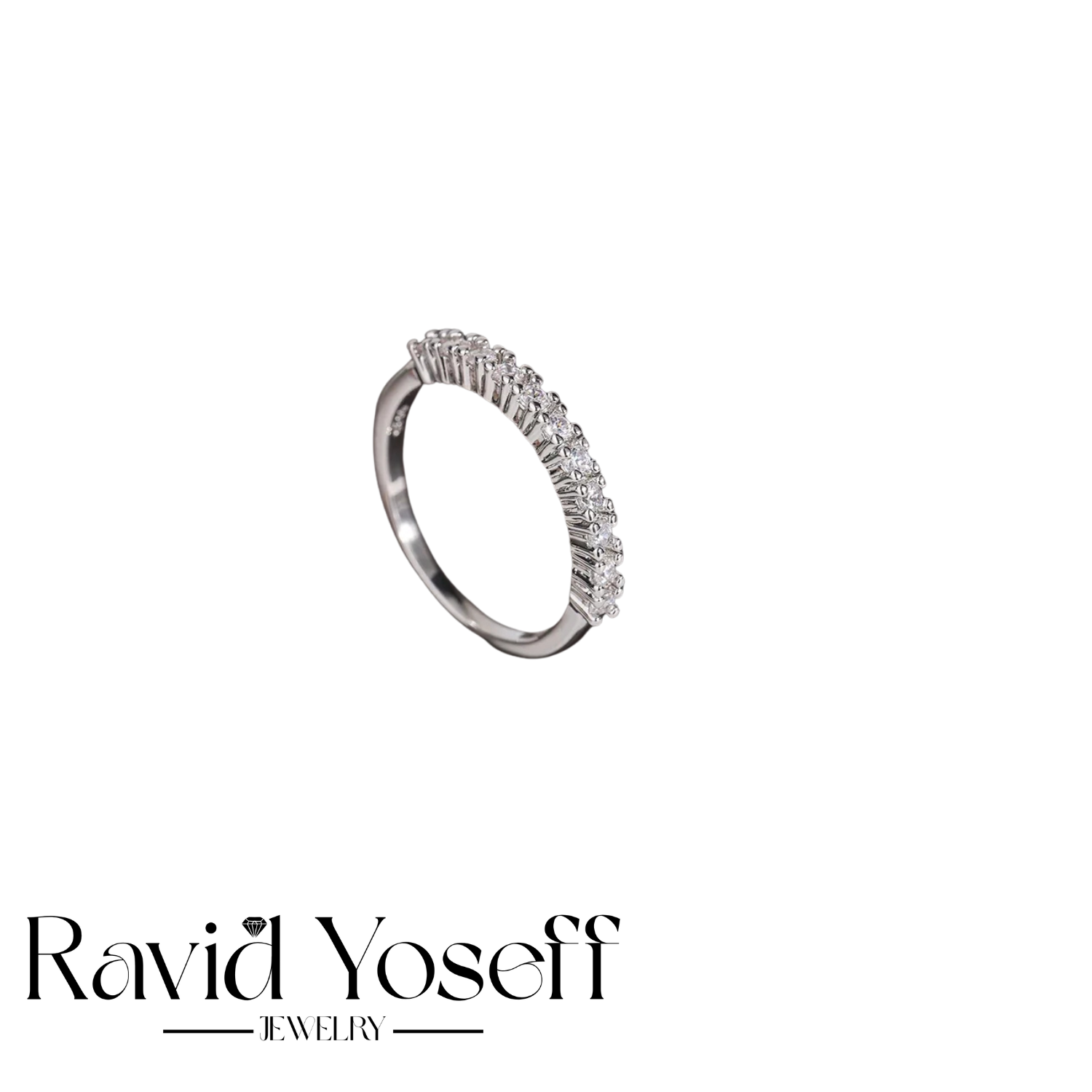 יוקרתית Moissaniteטבעת אוריה