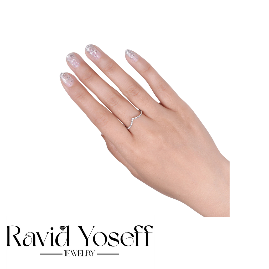 יוקרתית Moissanite טבעת לישי