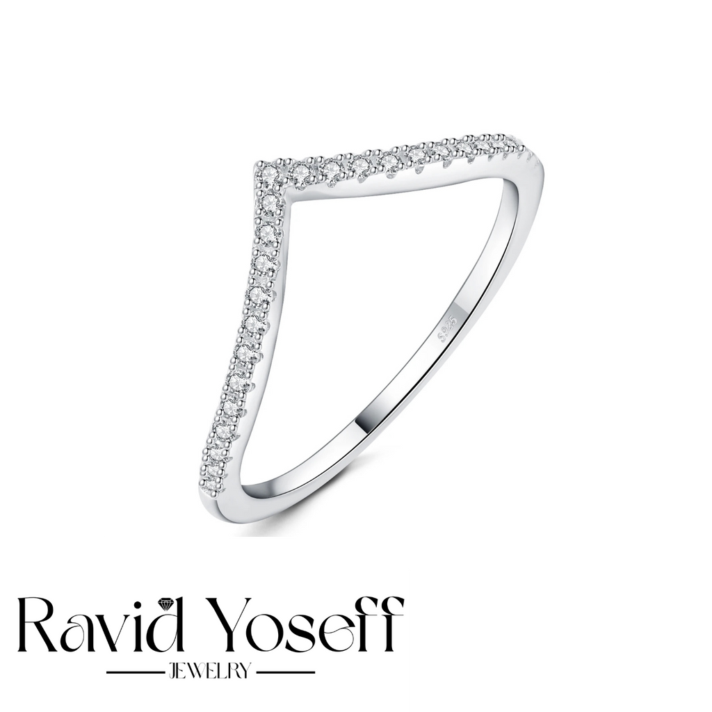 יוקרתית Moissanite טבעת לישי