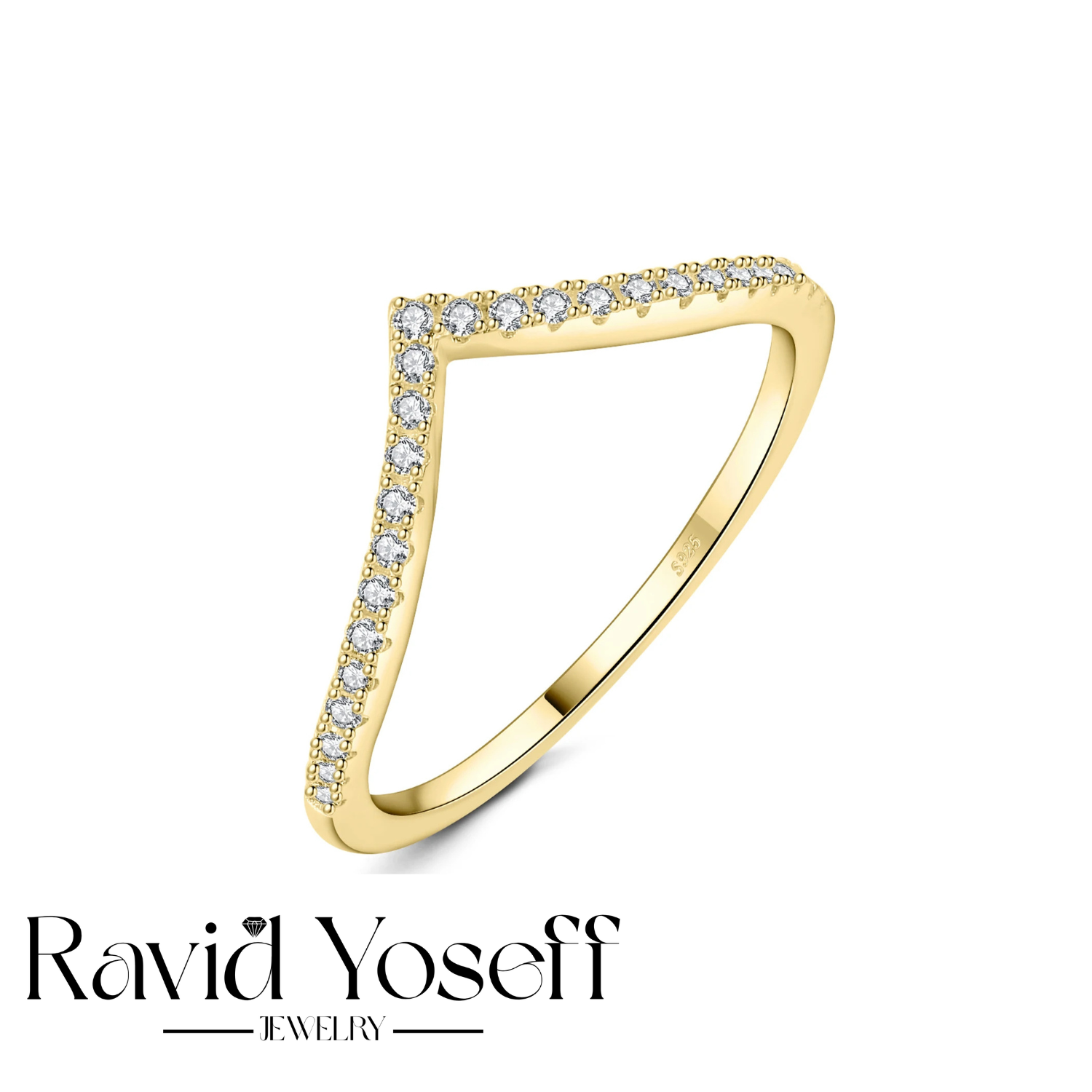 יוקרתית Moissanite טבעת לישי
