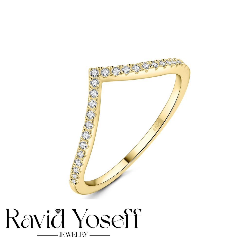 יוקרתית Moissanite טבעת לישי