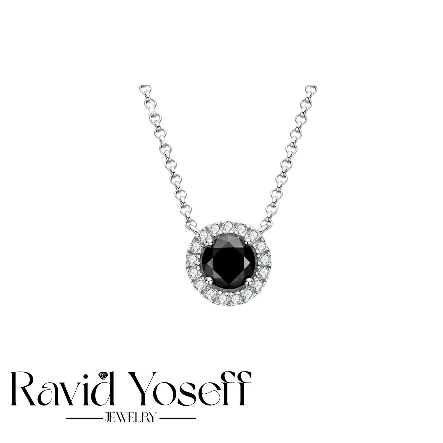 יוקרתית Moissanite שרשרת דוריה