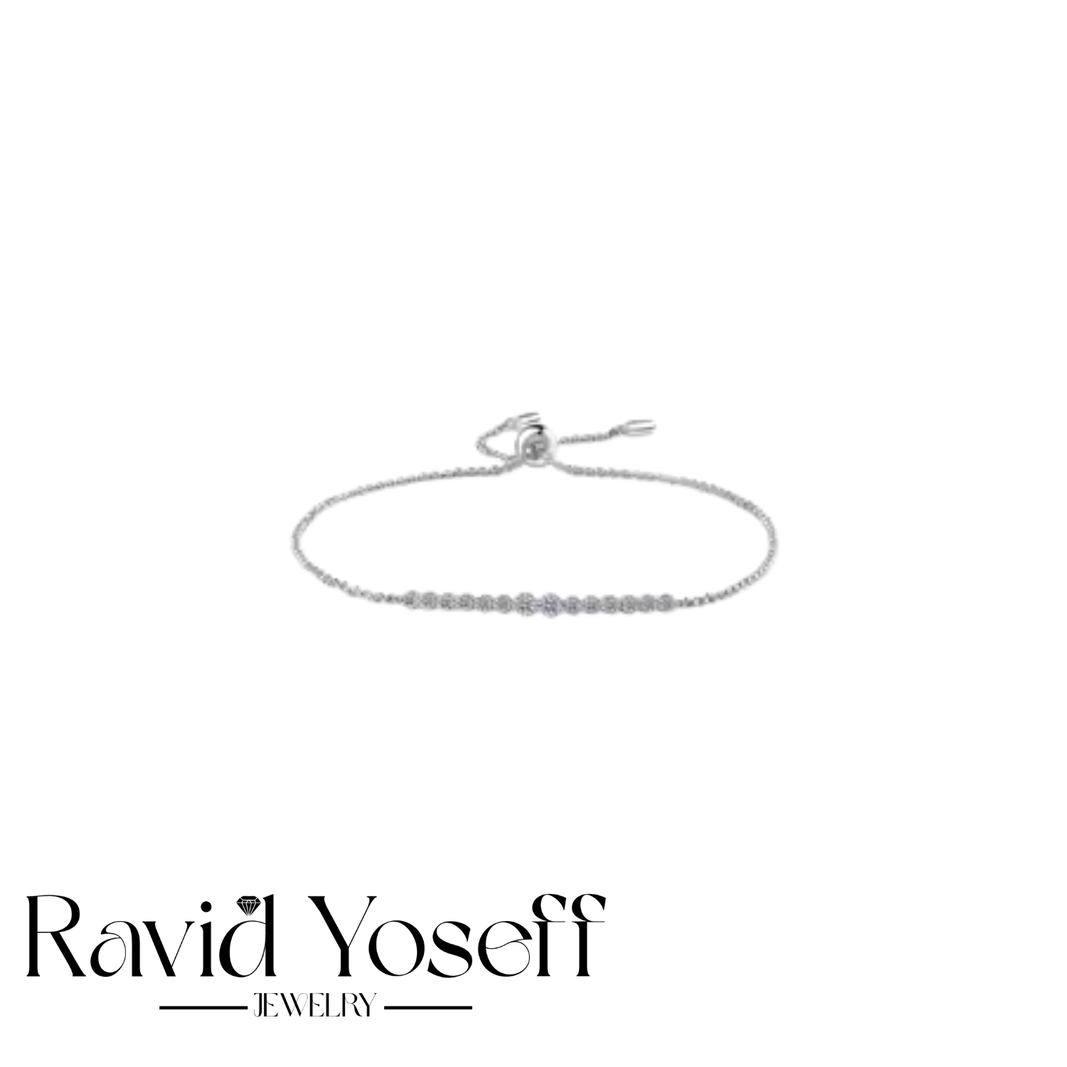 יוקרתי Moissanite צמיד פרנסיס
