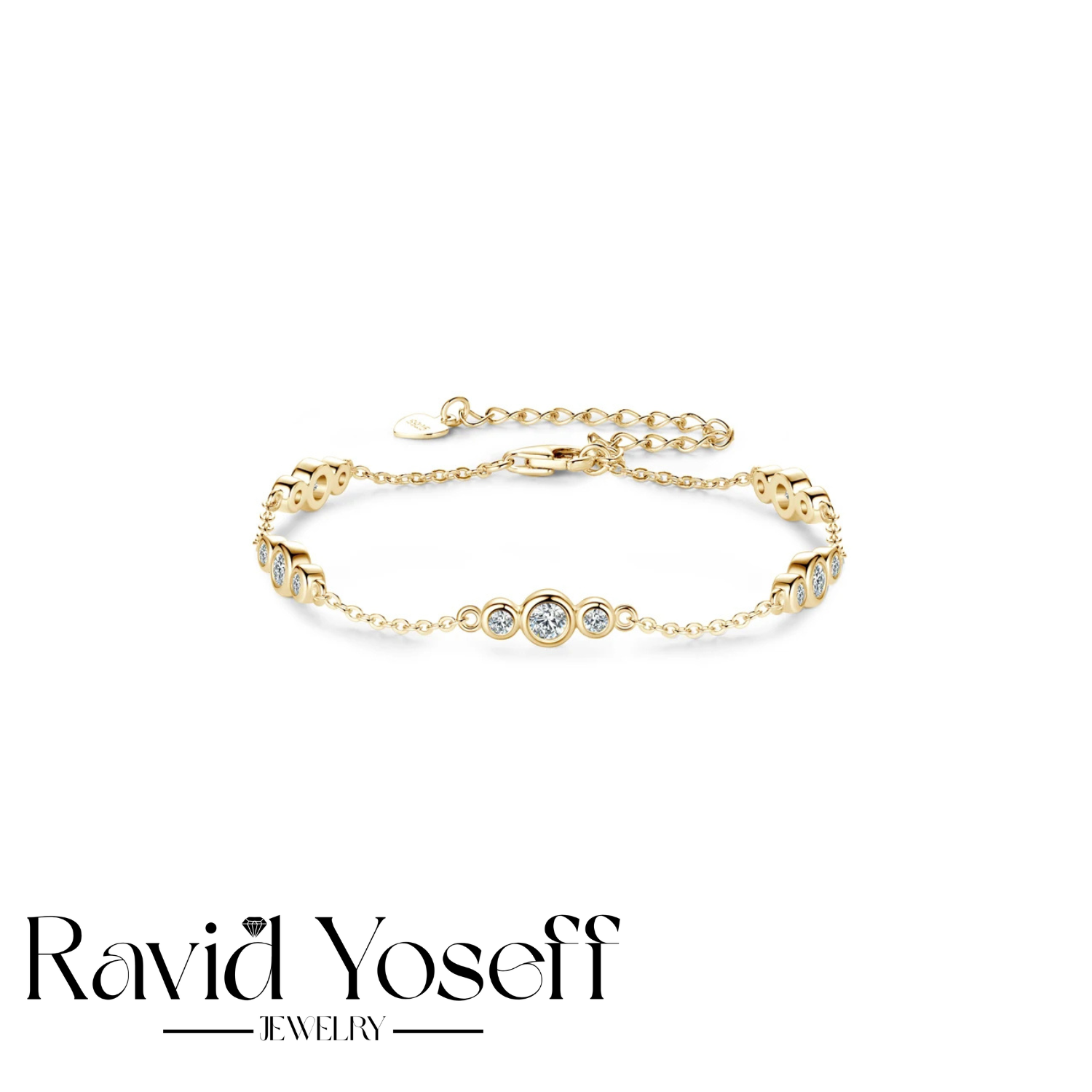 יוקרתי Moissanite צמיד נטליה
