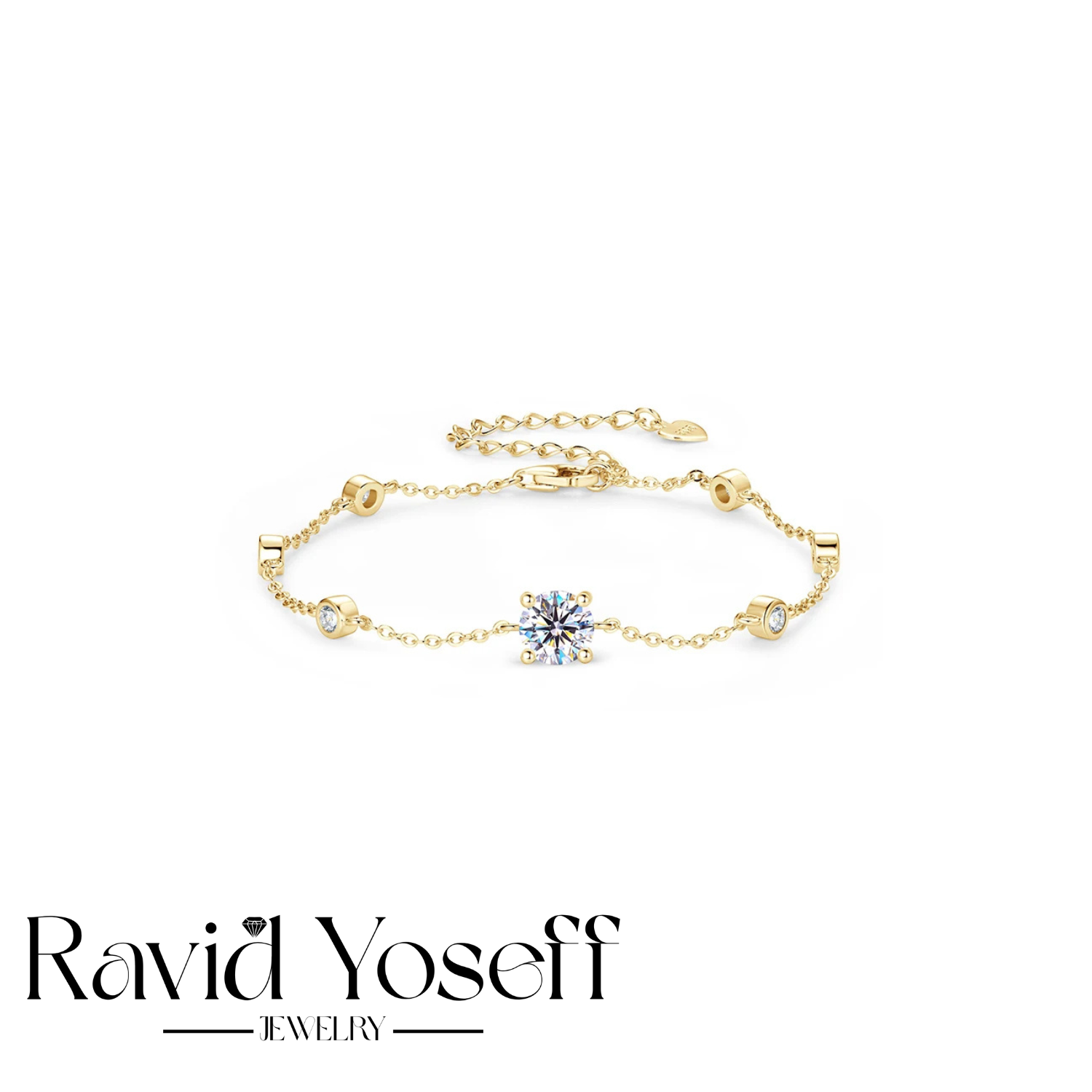 יוקרתי Moissanite צמיד טליה