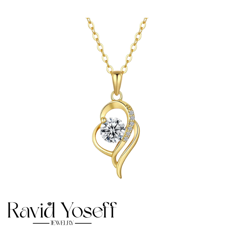 יוקרתית Moissanite שרשרת יסמין
